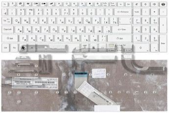 <!--Клавиатура для Packard Bell TJ11 (белая)-->
