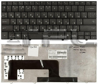 <!--Клавиатура для ноутбука HP Mini 700 1000 1100 (черная)-->