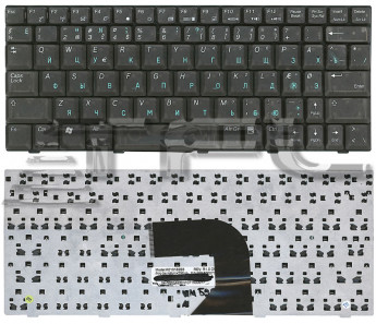 <!--Клавиатура для ноутбука ASUS M5200N S5200N (черная)-->