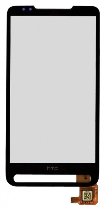 <!--Сенсорное стекло (тачскрин) для HTC HD2 T8585 (черный)-->