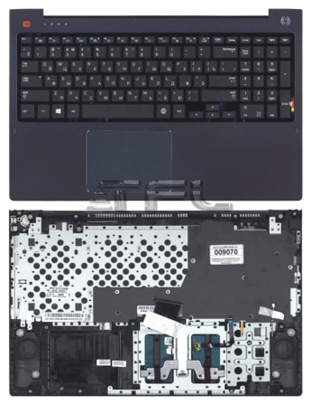 <!--Клавиатура для ноутбука Samsung NP670Z5E-X01 с корпусом, BA75-04634C (черная)-->