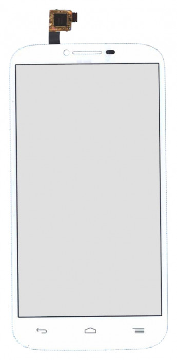 <!--Сенсорное стекло (тачскрин) для Alcatel One Touch Pop C9 7047D (белый)-->