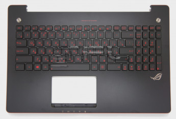 <!--Клавиатура для Asus G550J, с корпусом и подсветкой, 13NB04L3AM0201-->