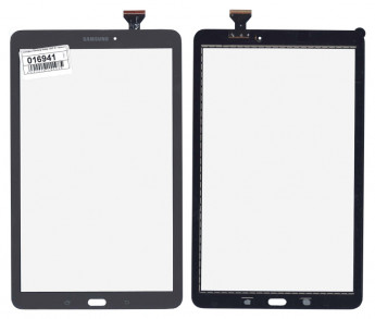 <!--Сенсорное стекло (тачскрин) Samsung Galaxy Tab E SM-T560 (черный) -->