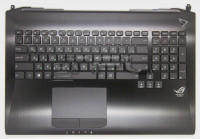 Клавиатура для Asus G750J, с корпусом и подсветкой, 90NB00M1-R31RU0