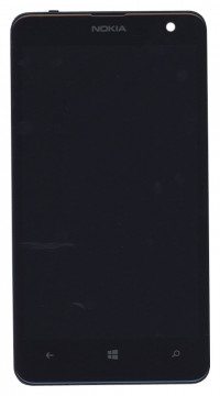 <!--Модуль (матрица + тачскрин) для Nokia Lumia 625 с рамкой (черный)-->
