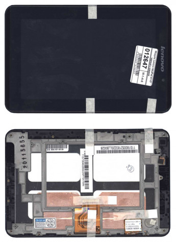 <!--Модуль (матрица + тачскрин) Lenovo IdeaPad A1-07 с рамкой (черный)-->