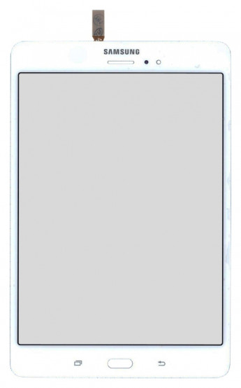 <!--Сенсорное стекло (тачскрин) Samsung Galaxy Tab A 8.0 SM-T350 (белый) -->