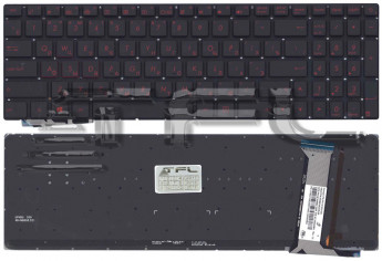 <!--Клавиатура для ноутбука Asus G771 без рамки с подсветкой-->