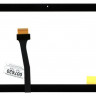 <!--Сенсорное стекло (тачскрин) Samsung P7100 galaxy tab 10.1 (черный) -->