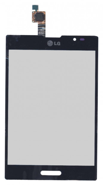 <!--Сенсорное стекло (тачскрин) для LG Optimus VU 2 ( VU II ) F200 (черный)-->