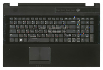 <!--Клавиатура для ноутбука Samsung RF712 NP-RF712-s02ru BA75-03149C с подсветкой и корпусом (черная)-->