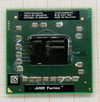 <!--(Socket S1) Процессор AMD Turion 64 X2 RM-72, TMRM72DAM22GG (разбор)-->