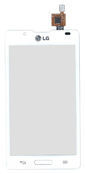 <!--Сенсорное стекло (тачскрин) для LG Optimus L7 II P713 (белый)-->