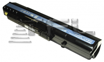 <!--Аккумуляторная батарея для Acer Aspire One ZG-5 D150 A110 531h 11.1V 7800mAh  (черная)-->
