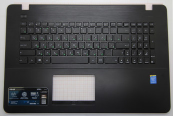 <!--Клавиатура для Asus X751L с корпусом, 13NB04I1AP04011-->