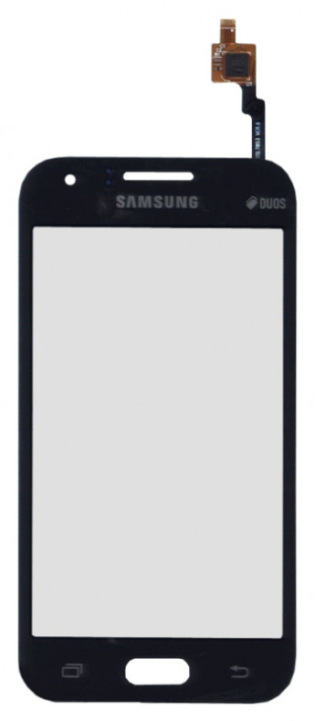 <!--Сенсорное стекло (тачскрин) для Samsung Galaxy J1 SM-J100 (черный)-->