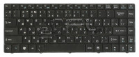 <!--Клавиатура для ноутбука MSI CX480 X350 X360 X370 X420 X460 X460DX с черной рамкой (черная)-->