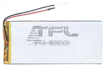 <!--Аккумуляторная батарея для планшета 3x60x130мм 3pin 3.7V/3500mAh-->