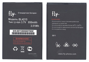 <!--Аккумуляторная батарея BL4215 для Fly Q115-->