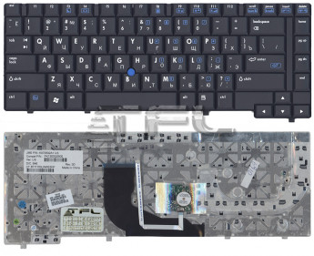 <!--Клавиатура для ноутбука HP NC6400 (черная)-->