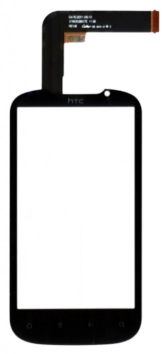 <!--Сенсорное стекло (тачскрин) для HTC Amaze G22 (черный)-->