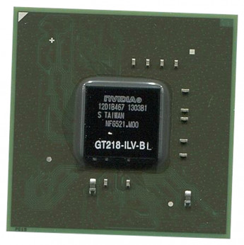 <!--Видеочип nVidia GeForce GT218-ILV-BL-->