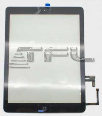 <!--Сенсорное стекло для iPad Air с кнопкой (Hi-Copy)-->