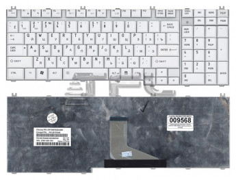 <!--Клавиатура для ноутбука Toshiba Satellite P205-S6237, шлейф по центру серая)-->