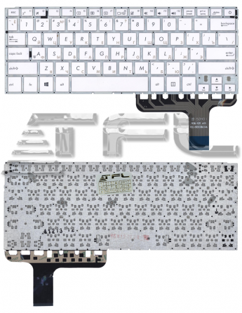 <!--Клавиатура для ноутбука Asus UX305 UX303 (белая)-->