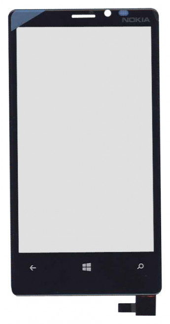 <!--Сенсорное стекло (тачскрин) для Nokia Lumia 920 (черный)-->