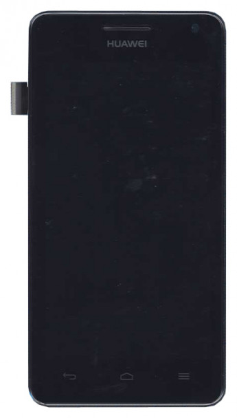<!--Модуль (матрица + тачскрин) для Huawei Honor 2 U9508 (черный)-->