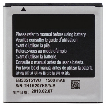 <!--Аккумуляторная батарея EB535151VU для Samsung Galaxy S Advance i9070 1500mAh-->