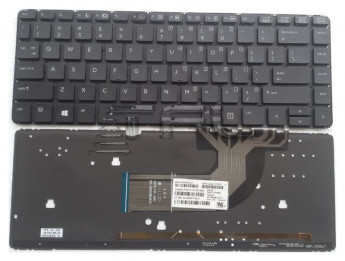 <!--Клавиатура для ноутбука HP Probook 640 G1 с подсветкой (черная)-->