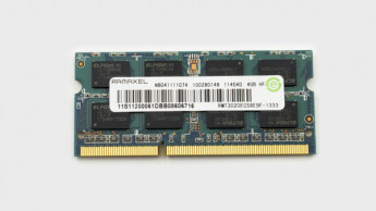 <!--Модуль памяти SODIMM DDR3, PC10600, 4Gb-->