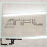 <!--Сенсорное стекло для iPad Air с кнопкой, белое (Hi-Copy)-->