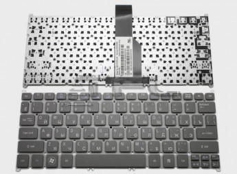 <!--Клавиатура для Acer V5-171 (серая)-->