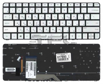 <!--Клавиатура для ноутбука HP Spectre x360 13-4000 с подсветкой (черная)-->