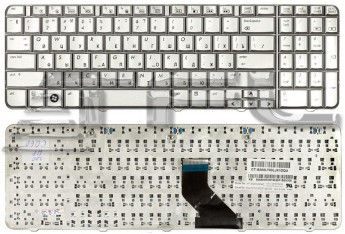 <!--Клавиатура для ноутбука HP Compaq Presario CQ60, Pavilion G60 (серебро)-->