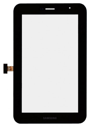 <!--Сенсорное стекло (тачскрин) Samsung Galaxy Tab 7.0 Plus P6200 (черный) -->