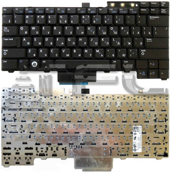 <!--Клавиатура для ноутбука Dell Latitude E5400 E6400 (черная)-->