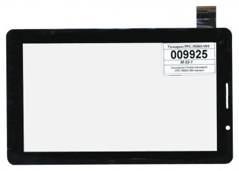 <!--Сенсорное стекло (тачскрин) FPC-0760A0-V01 (черный) -->