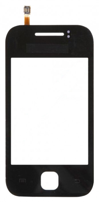 <!--Сенсорное стекло (тачскрин) для Samsung Galaxy Y GT-S5360 (черный)-->