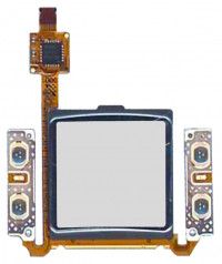 <!--Сенсорное стекло (тачскрин) для Samsung S7330 (черный)-->