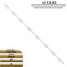 <!--LED подсветка для LG 32LJ61 32LJ6100 32LJ610 32LJ616 32LJ618-->