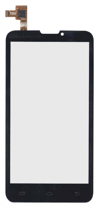 <!--Сенсорное стекло (тачскрин) для Prestigio MultiPhone 5300 (черный)-->