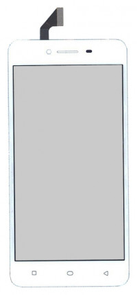 <!--Сенсорное стекло (тачскрин) для Oppo A37 (белый)-->