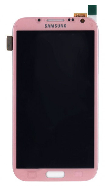 <!--Модуль (матрица + тачскрин) для Samsung Galaxy Note 2 GT-N7100 (розовый)-->