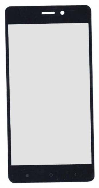 <!--Сенсорное стекло для Xiaomi Redmi 4 (черное)-->