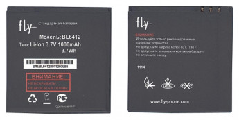 <!--Аккумуляторная батарея BL6412 для Fly IQ434 Era Nano 5-->
